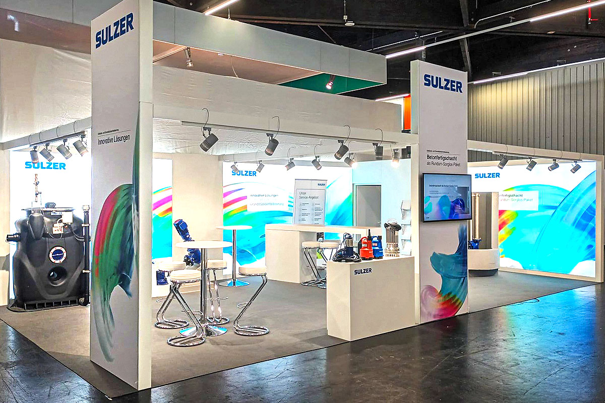 Sulzer-Messestand in Nürnberg 2026